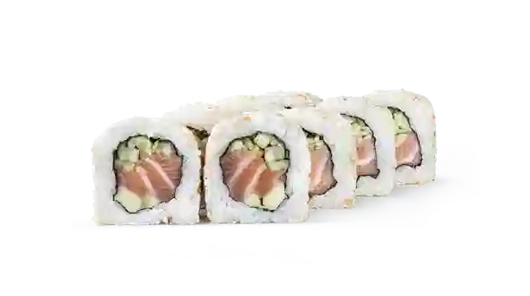 Блюдо Калифорния с лососем в кунжуте меню SUSHI MASTER UA Калифорния с лососем в кунжуте меню SUSHI MASTER UA